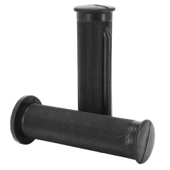 Revêtements poignées Domino 130mm vintage Daytona noir closed end