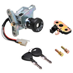 Contacteur à clé adaptable 5 fils pour scooter 50cc : MBK Ovetto, Yamaha Neos 1997-2002