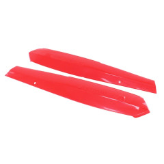 Capotage latéral adaptable rouge (paire) pour Peugeot 103 MVL/SP