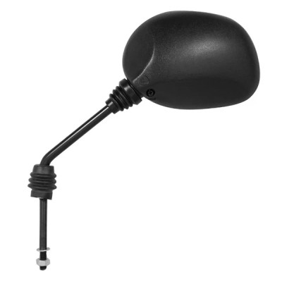 Rétroviseur adaptable noir homologué CE pour Peugeot 50 Buxy 1995-1997, 50 Zenith 1995-2000 gauche (OE 732513)