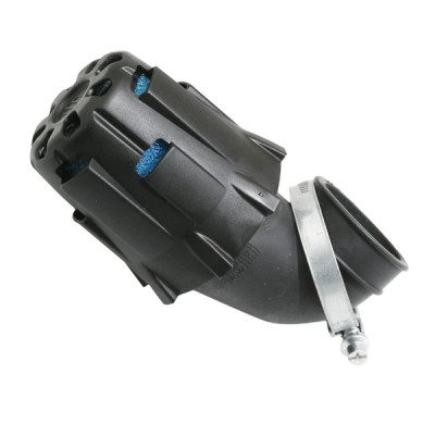 Filtre à air POLINI coude 90° diamètre 37 mm référence 203.0096 PHVA.