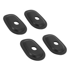 Cache orifice clignotant adaptable noir V1 pour Yamaha (set de 4 pièces)