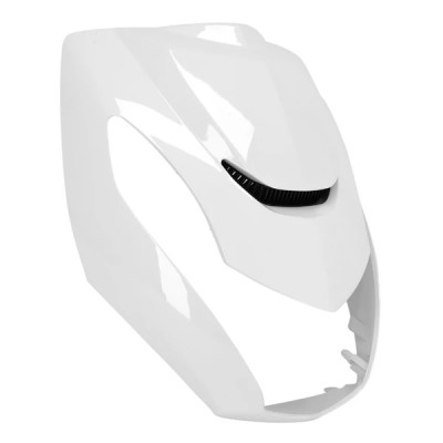 Tablier avant supérieur TUN'R blanc verni adapté Peugeot Kisbee 50 2T et 4T tous modèles