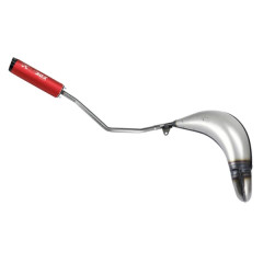 Pot TECNIGAS E-Nox Evo 2 Acier Passage Haut Droit pour 50cc Rieju MRT 2009/2017, Yamaha DT 2003/2011