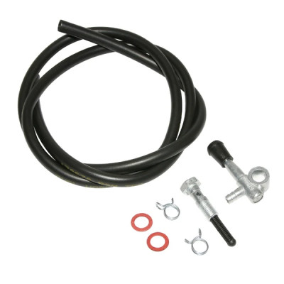 Robinet d'essence adaptable avec durite noir 1m + colliers pour MBK 88/MOTOBECANE 88
