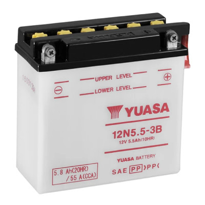 Batterie YUASA 12V 5,5 Ah 12N5-3B