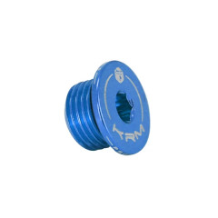 Bouchon huile KRM bleu foncé adaptable DERBI EURO2 / EURO3 / EURO4