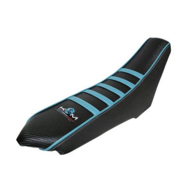 Housse de selle KRM Turquoise pour 50cc RIEJU MRT 2009+