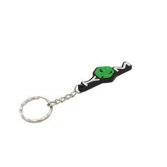 Porte clés KRM 52x21 mm vert