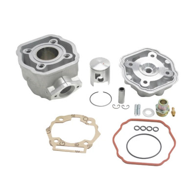 Haut moteur AIRSAL alu Nikasil pour moteurs Piaggio Euro 3 adaptés à Derbi Senda 2006+, GPR 2006+, Gilera SMT 2006+ et RCR 2006+