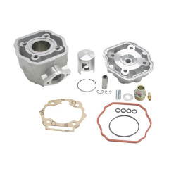 Haut moteur AIRSAL alu Nikasil pour moteurs Piaggio Euro 3 adaptés à Derbi Senda 2006+, GPR 2006+, Gilera SMT 2006+ et RCR 2006+