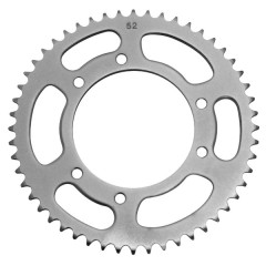 Couronne de kit chaîne adaptable 52 dents 420 pour Derbi Senda après 2003, Peugeot XP6 1997-2001