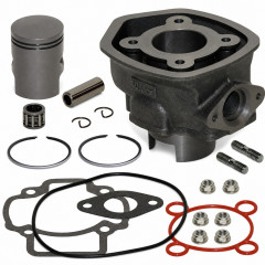 Pack cylindre piston avec vis et cage : Scooter Gilera DNA, Runner, Piaggio Zip, NRG, NTT, Quartz, Aprilia SR, Derbi Atlantis, GP1