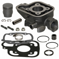 Pack cylindre piston avec vis et cage : Scooter Peugeot Jet Force, C-Tech, TSDI, Ludix Blaster liquide
