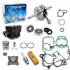 Pack bas et haut moteur polini cylindre, vilo et accessoires : 50 à boite Derbi Senda, DRD, GPR, Gilera SMT euro 3
