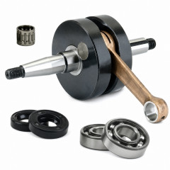 Vilebrequin + roulements joint spi Adaptables 50cc AM6 pour Aprilia RS RX MX, Yamaha TZR DTR, MBK X-Limit, Peugeot XP6