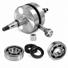 Vilebrequin + roulements joint spi CARENZI 50cc euro3 pour Aprilia RS SX RX 50, Derbi Senda GPR DRD X-Race, Gilera RCR SMT
