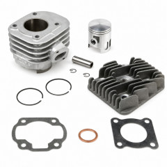 Pack haut moteur Airsal cylindre, piston, culasse et accessoires : Scooter MBK Ovetto, Mach-G, Yamaha Jog, Neos, Aprilia SR, Sonic, Scarabeo, Malaguti F10, F12, F15