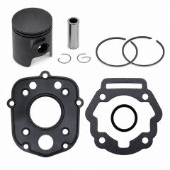 Kit piston + joints adaptable 50cc : 50 à boite Aprilia RS, RX 50, Derbi Senda, DRD, X-Treme, X-Race, GPR, Gilera SMT euro 3