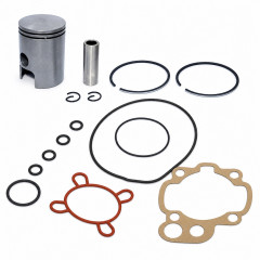 Kit piston + joints adaptable 50cc : 50 à boite minarelli am6, Aprilia RS, RX 50, Malaguti XSM, XTM, Peugeot XP6, XPS, Yamaha TZR