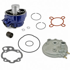 Pack haut moteur Carenzi cylindre, piston, culasse et accessoires : 50 à boite minarelli am6, Aprilia RS, RX, Peugeot XPS, XP6, XR6, Yamaha TZR, DTR, MBK X-Limite, X-Power