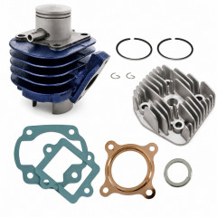 Pack haut moteur Carenzi cylindre, piston, culasse et accessoires : Scooter MBK Ovetto, Mach-G, PGO, Yamaha Jog, Neos, Aprilia SR50, Rally, Malaguti F10, F12, F15