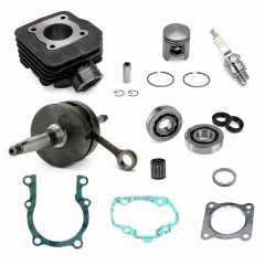 Pack bas et haut moteur adaptable cylindre, vilo et accessoires : Scooter Peugeot Vivacity, Speedfight, Buxy, TKR, Zenith, Trekker, Elystar, Elyseo, Looxor, Squab, X-Fight