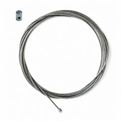 Câble de gaz Adaptables avec serre-câble pour tous type de carburateur