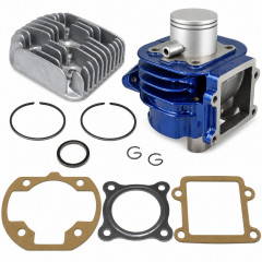 Pack haut moteur Carenzi cylindre, piston, culasse et accessoires : Scooter MBK Booster, Spirit, Stunt, Rocket, Next, Yamaha BWS, Spy, NG, Slider