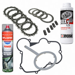 Kit restauration embrayage, joint, huile boite Adaptables Euro 2 pour Gilera GSM, Derbi Senda DRD GPR X-Treme, Bultaco Astro, Aprilia RS