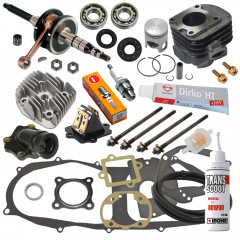 kit réfection total du moteur Adaptables Minarelli horizontal air pour MBK Ovetto Mach-G Fizz Flipper, Yamaha Jog Neos Breeze