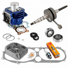 Pack bas et haut moteur carenzi cylindre, vilo et accessoires : Scooter MBK Booster, Spirit, Stunt, Rocket, Next, Yamaha BWS, Spy, NG, Slider