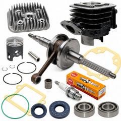 Pack bas et haut moteur top perf cylindre, vilo et accessoires : Scooter MBK Booster, Spirit, Stunt, Rocket, Next, Yamaha BWS, Spy, NG, Slider