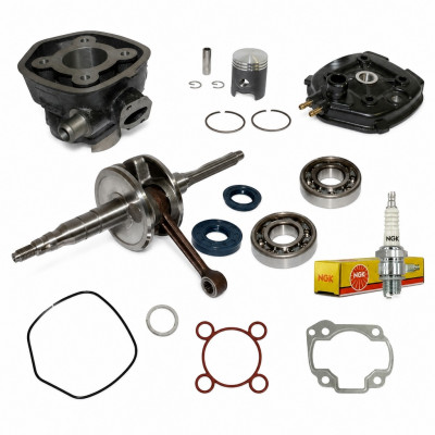 Pack bas et haut moteur top perf cylindre, vilo et accessoires : Scooter MBK Nitro, Mach-G, Yamaha Aerox liquide