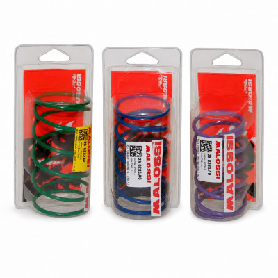 Pack de 3 ressorts d'embrayage malossi : Scooter Peugeot 50cc 2T, Piaggio 50cc 2T