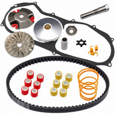 Pack transmission sport variateur, courroie, galets, ressorts : Scooter MBK Nitro, Ovetto, Mach-G, Yamaha Aerox, Neos, Jog 50cc 2T