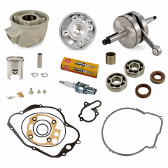 Pack bas et haut moteur doppler cylindre, vilo et accessoires : 50 à boite minarelli am6, Peugeot XP6, XPS