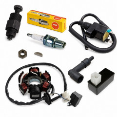 kit reparation allumage stator, cdi, bobine, accessoires : Scooter Peugeot Ludix, One, Snake, Trend, Blaster, Vivacity 2008