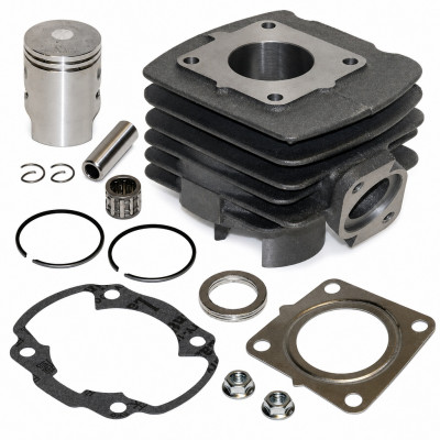 Pack cylindre piston avec vis et cage : Scooter Honda Scoopy, X8R, Bali, SFX 50cc