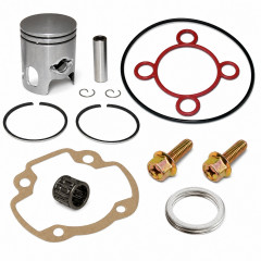 Kit piston, cage à aiguille + joints et vis adaptable 50cc : Scooter MBK Nitro, Aerox, Yamaha Aerox liquide 2RT