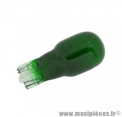 AMPOULE CLIGNOTANT T13 12V 10W EN VERT
