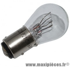AMPOULE LAMPE STOP 6V 21 NORME P21 / 5W CULOT BAY15D