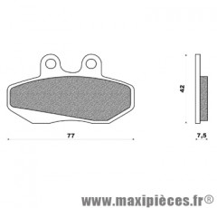 PAIRE PLAQUETTE DE FREIN AVANT BETA RR - GPR RACING - XR6 - RX - SX - SMX - XT X - SENDA DRD - SM PHANTHER 50 125