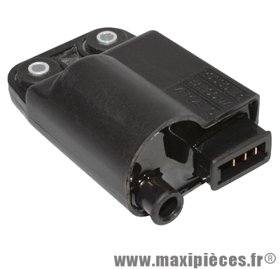 BOBINE-CDI ALLUMAGE SCOOT ADAPTABLE PIAGGIO 50 ZIP 2T 2000+, 50 TYPHOON 1998+, 50 NRG 1999+, 50 LIBERTY 2T 2004+ - GILERA 50 STALKER 2004+, 50 RUNNER 2004+ (3 PETITES FICHES)
