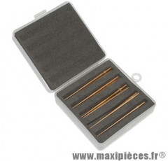 BOITE DE 9 AIGUILLES DE N68A, N68B, N68C, N68D, N68E, N68F, N68G, N68H, N68J POUR CARBURATEUR PKW