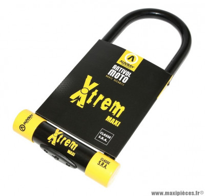 ANTIVOL U AUVRAY XTREM MAXI 110x310mm (CLASSE SRA)