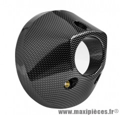 EMBOUT POT D'ECHAPPEMENT CARBONE RB MAX YAMAHA TMAX 500 - MAJESTY 400 2001 A 2007