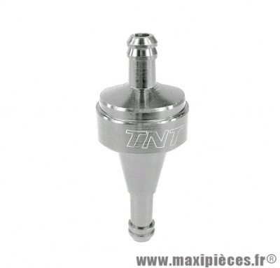 FILTRE ESSENCE CNC DEMONTABLE TNT TUNING SILVER DIAMETRE 6mm