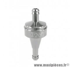 FILTRE ESSENCE CNC DEMONTABLE TNT TUNING SILVER DIAMETRE 6mm