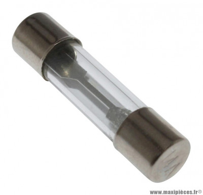 FUSIBLE ROND EN VERRE x1 P2R 15 AMPERE